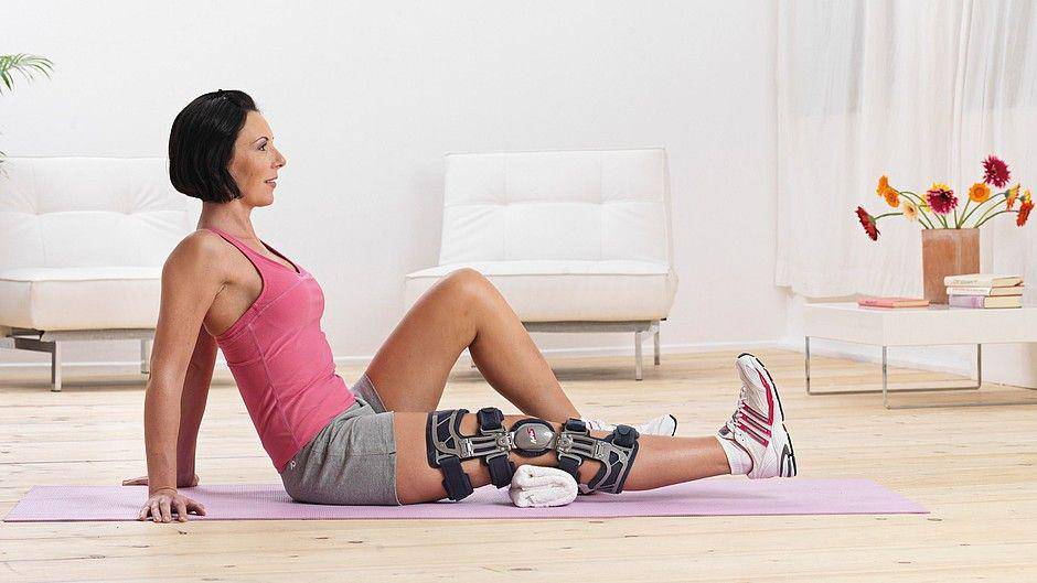 ilustrasi functional knee brace (medi.de)