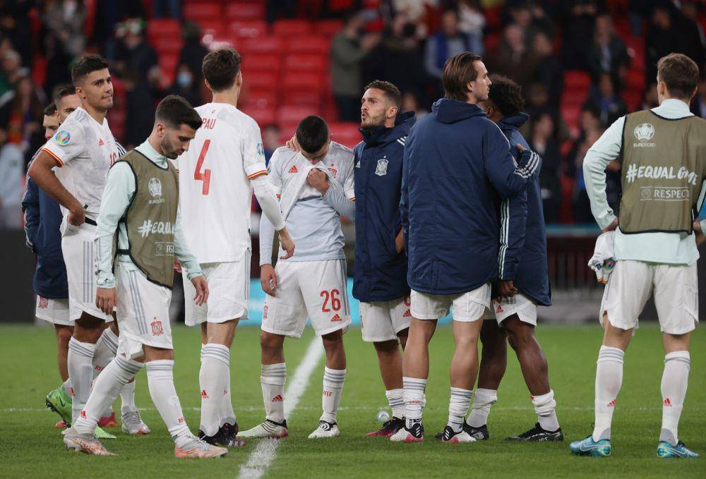 Spanyol takluk dari Italia di semifinal Piala Eropa 2020 (twitter.com/SeFutbol)