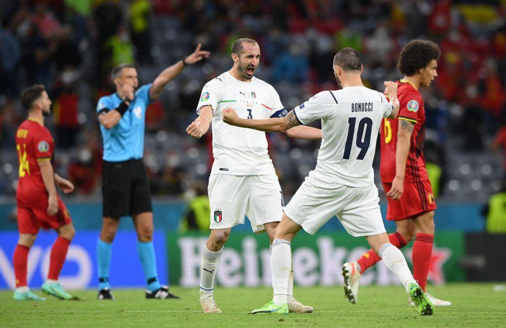 Giorgio Chiellini dan Leonardo Bonucci (twitter.com/marcoghiotto)