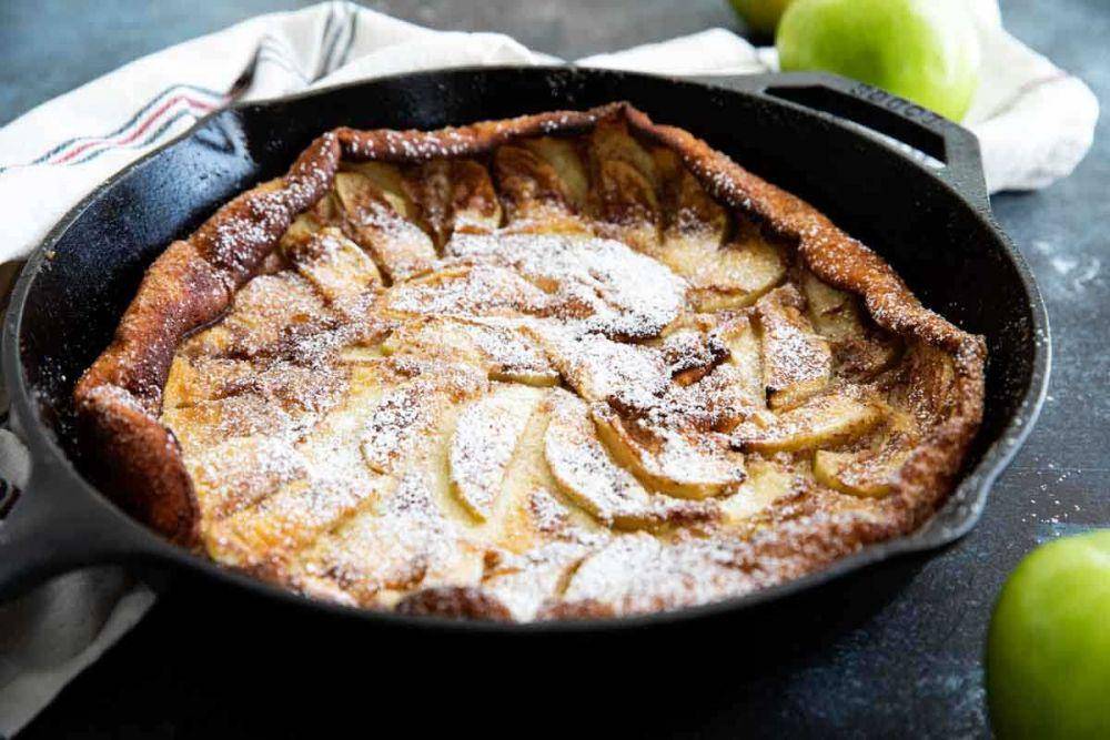 apple pancake (tasteandtellblog.com)
