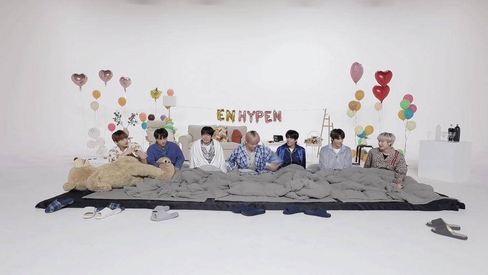 Enhypen di EN-O'CLOCK episode 3 (YouTube.com/ENHYPEN)