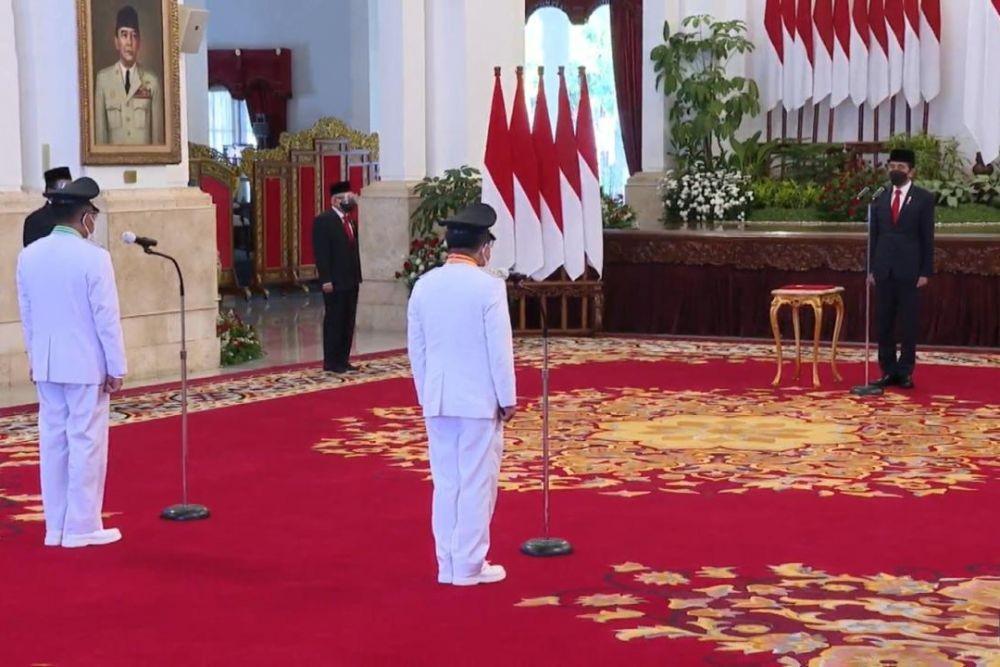 Presiden Jokowi Lantik Gubernur Jambi Al Haris di Istana