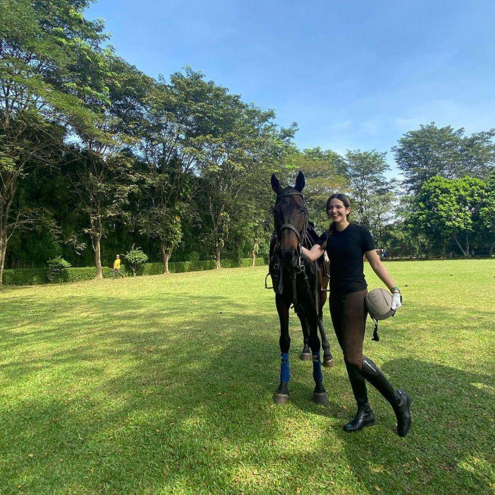 Nia Ramadhani waktu olahraga (instagram.com/ramadhaniabakrie)
