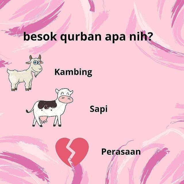 meme hari raya kurban (instagram.com/nibrashouse.pekalongan)
