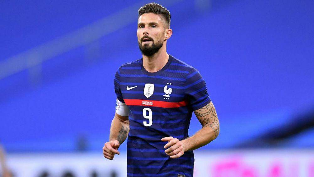 potret Olivier Giroud bersama Timnas Prancis(en.as.com)