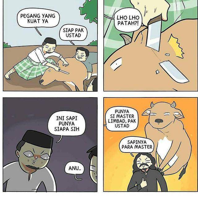 meme hari raya kurban (instagram.com/meme_komik.warga62)