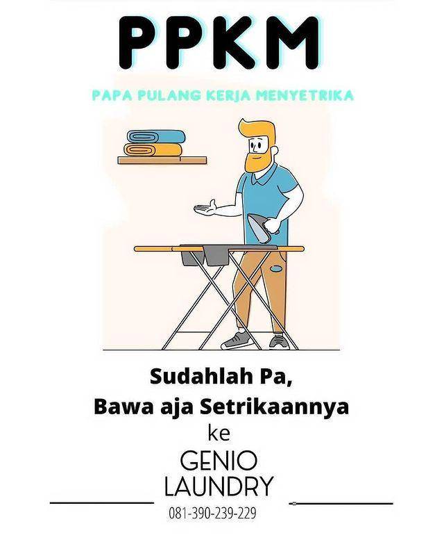 meme plesetan PPKM (instagram.com/geniosolutiondemak)