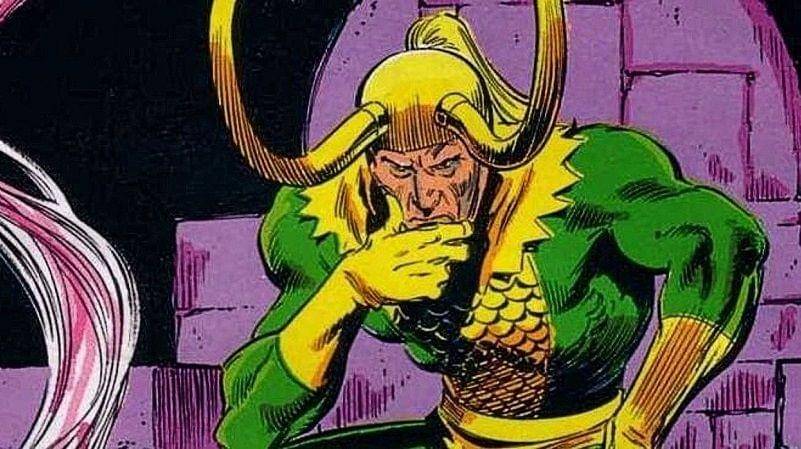 Desain awal Loki versi komik. Dok. Marvel Comics