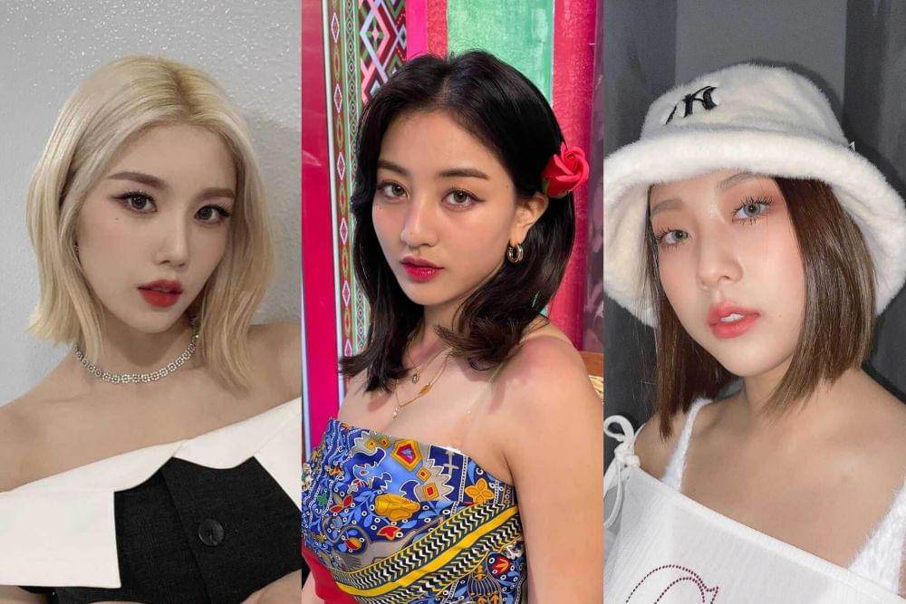 Eunbi IZ*One (instagram.com/official_izone) | Jihyo TWICE (instagram.com/twicetagram) | Seungyeon CLC (instagram.com/seung_monkey)