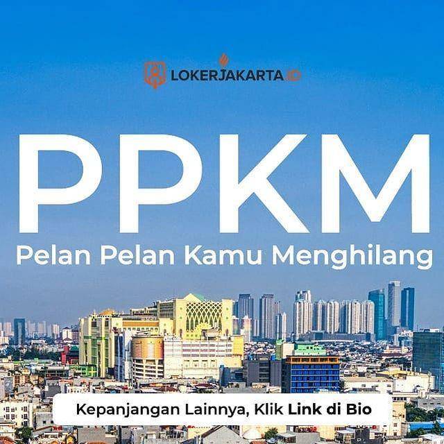 meme plesetan PPKM (instagram.com/lokerjakarta.id)