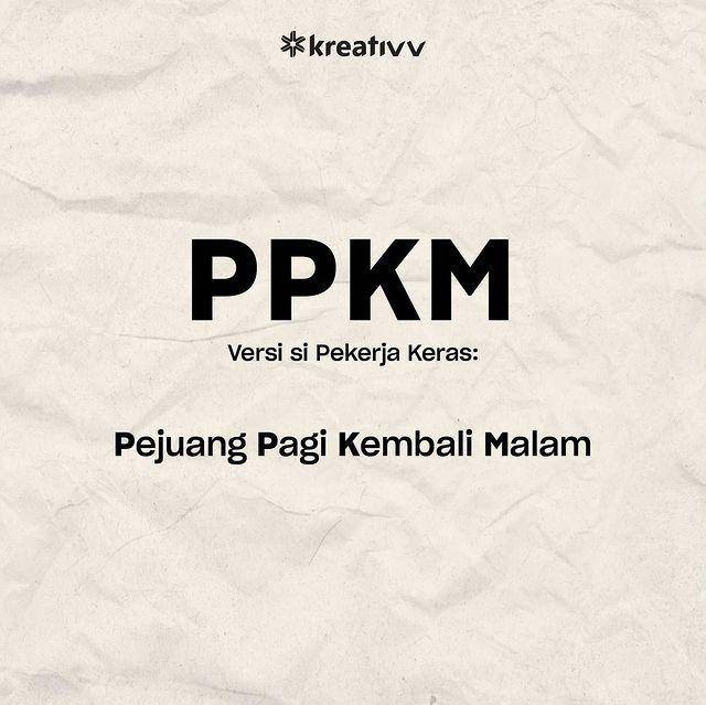 meme plesetan PPKM (instagram.com/kreativv_id)