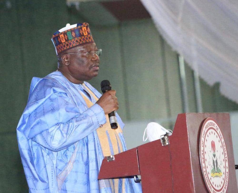 Ahmad Lawan, pemimpin Senat Nigeria. (Twitter.com/Ahmad Ibrahim Lawan)
