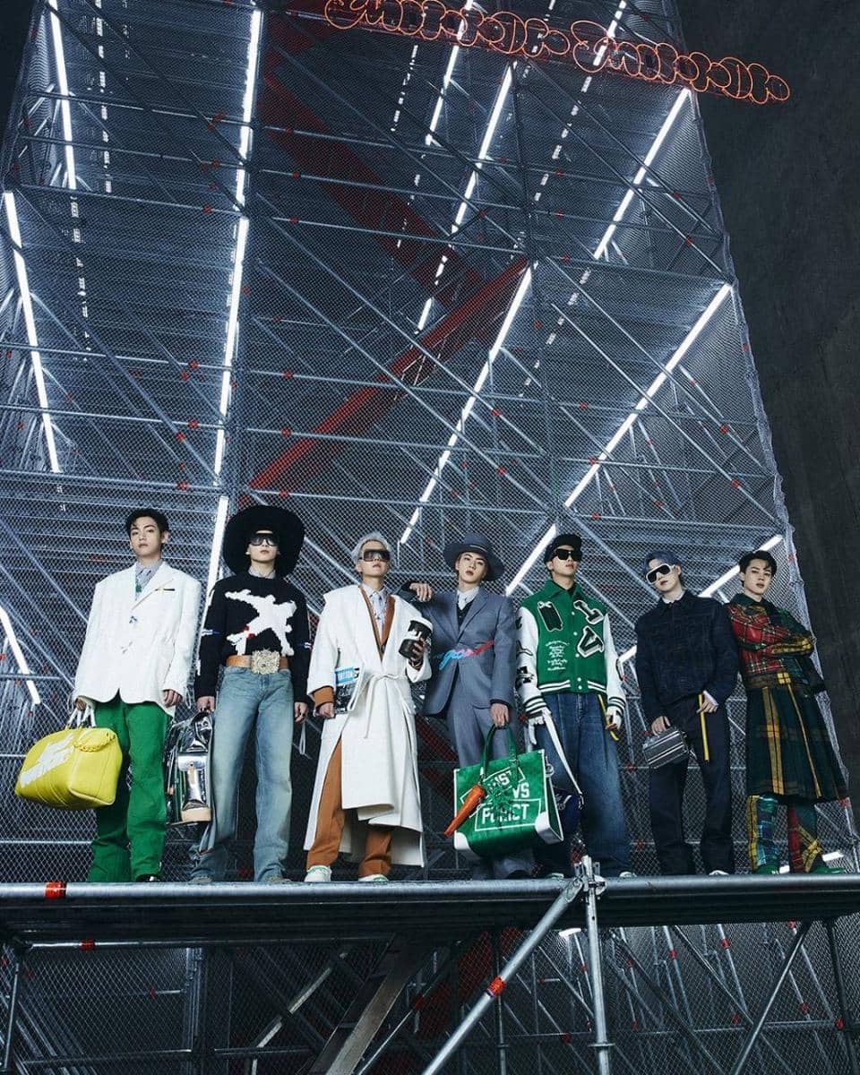 BTS untuk Louis Vuitton (twitter.com/BTSupdate_7)