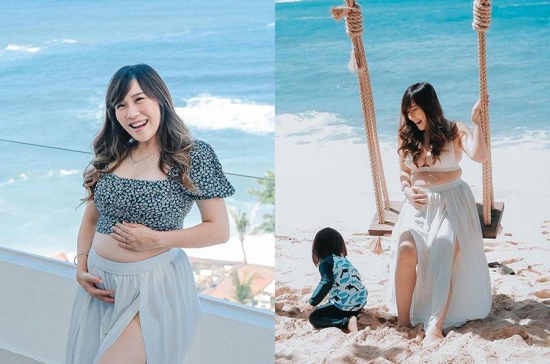 10 Potret Kece Cherly eks Cherrybelle dengan Baby Bump Anak Kedua