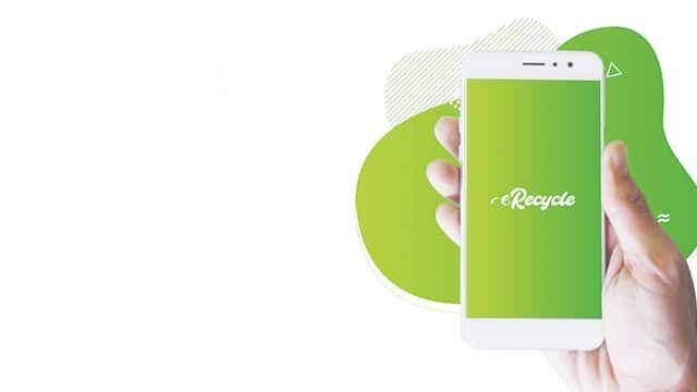 Aplikasi eRecycle di smartphone. (greeners.co)