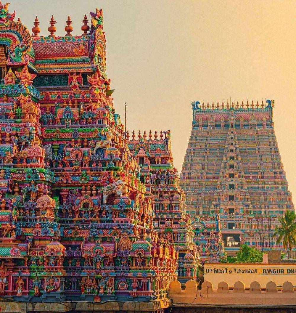 Kuil Sri Ranganathaswamy (Instagram.com/lonelyplanetindia)