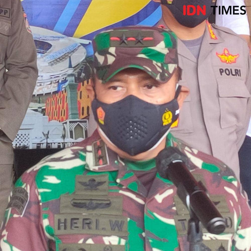 Panglima Kodam Mulawarman Mayor Jenderal TNI Heri Wiranto. (IDN Times/Hilmansyah)