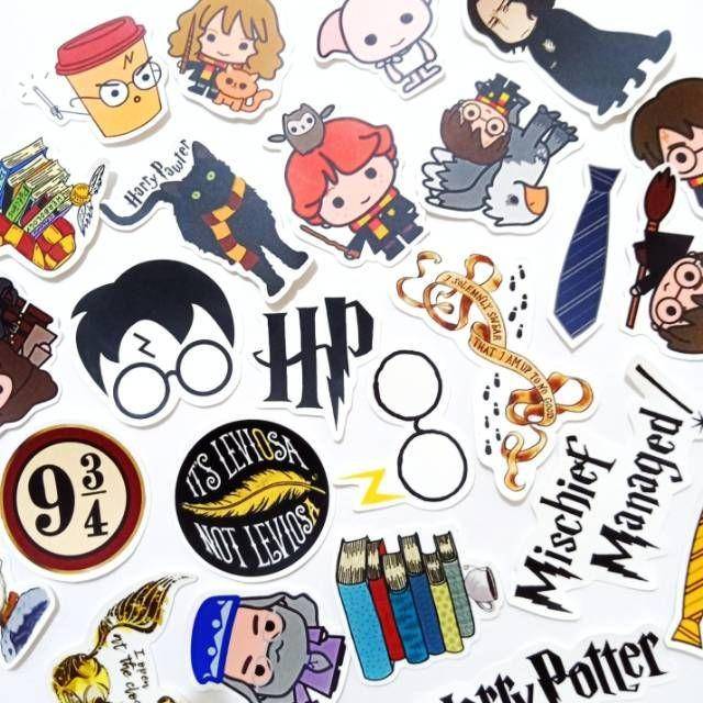 Stiker set Harry Potter (shopee.co.id/edgesticker)