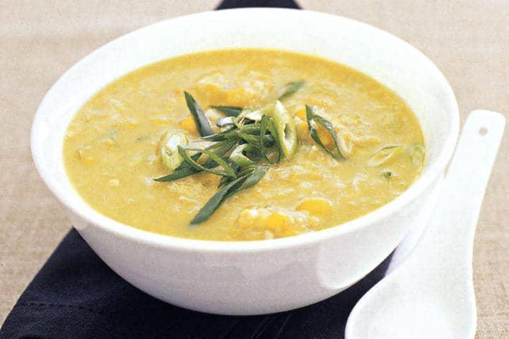 crab and corn soup (www.taste.com.au)