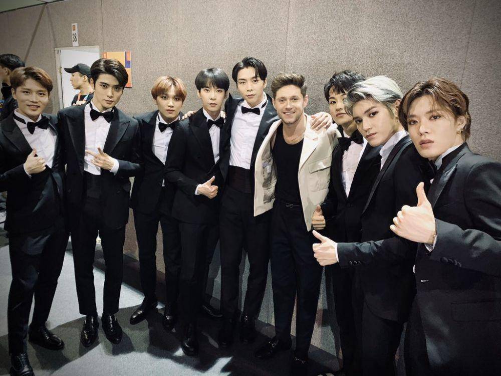 NCT 127 dan Niall Horan (twitter.com/NCTsmtown_127)