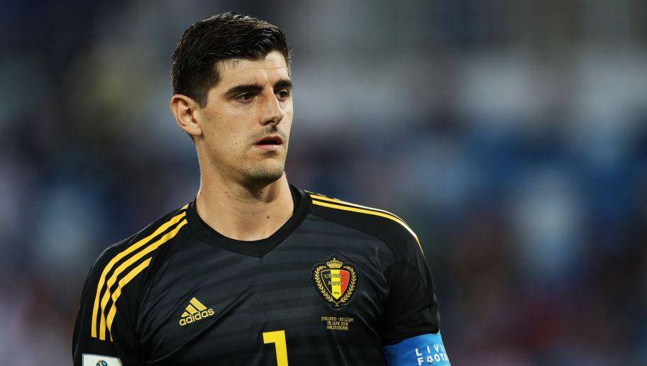 potret Thibaut Courtois bersama Timnas Belgia(90min.com)