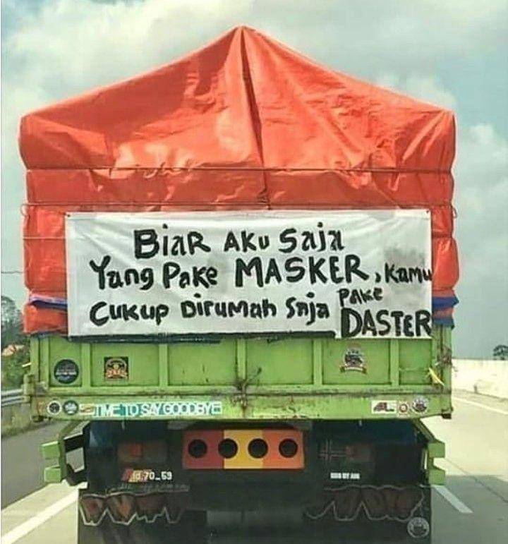 tulisan dan spanduk ala warga +62 (instagram.com/dagelanheboh)