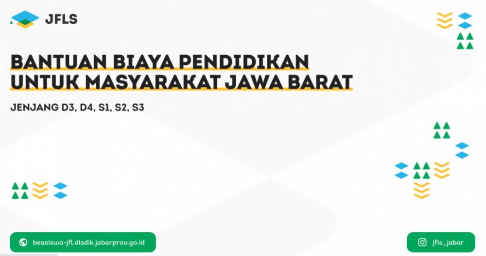 Beasiswa Jabar Future Leaders Scholarship (https://beasiswa-jfl.disdik.jabarprov.go.id)