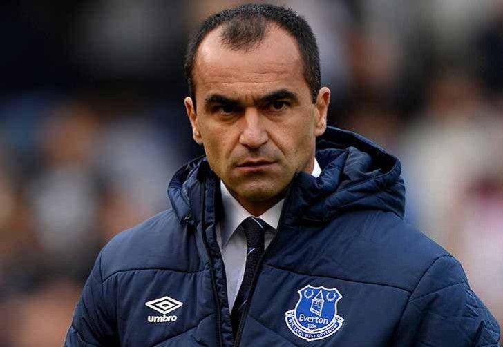 potret Roberto Martinez saat bersama Everton (futsalfocus.net)