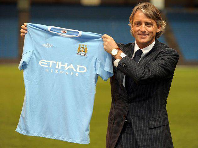 potret Roberto Mancini bersama Manchester City (90min.com)