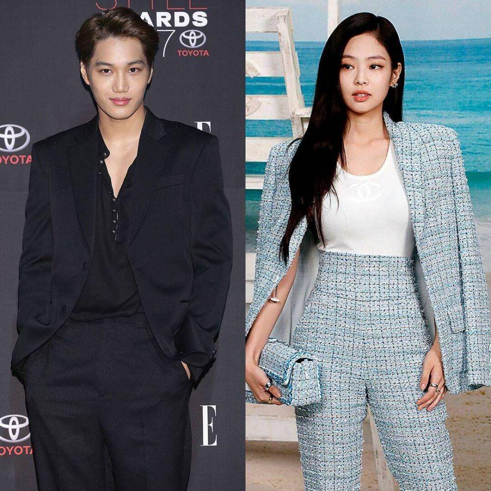 Kai EXO dan Jennie BLACKPINK (eonline.com)