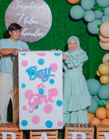Tasyakuran 7 bulanan istri Arif Muhammad (instagram.com/arifmuhammaddd_)