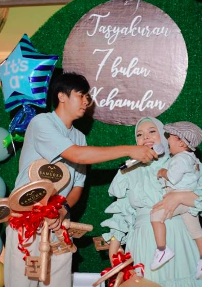 Tasyakuran 7 bulanan istri Arif Muhammad (instagram.com/arifmuhammaddd_)