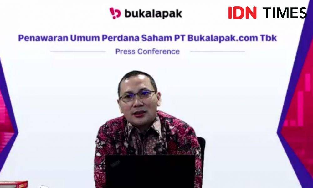 Presiden Direktur PT Bukalapak.com Tbk, Rachmat Kaimuddin. (IDN Times/Ridwan Aji Pitoko)