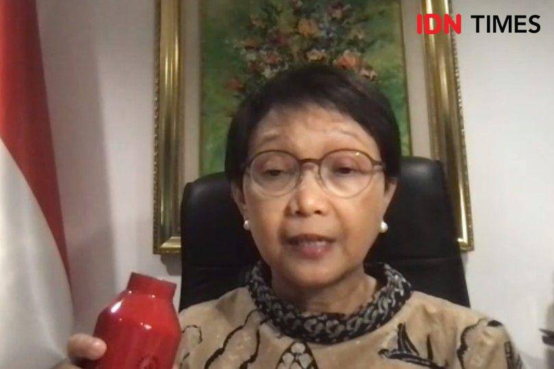Menteri Luar Negeri Retno Marsudi. (IDN Times/Restu Rahmah Putri)