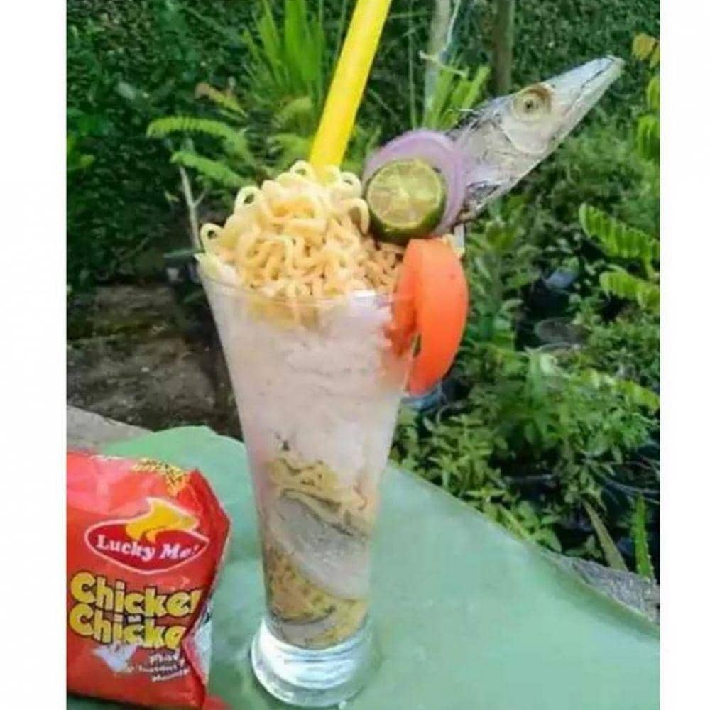 aksi kocak bikin ngakak saat makan (instagram.com/duhreceh.id)