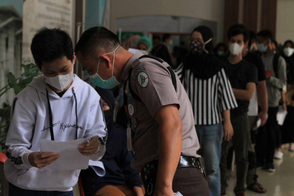 vaksinasi anak di RSUP dr Mohammad Hoesin Palembang (IDN Times/istimewa)