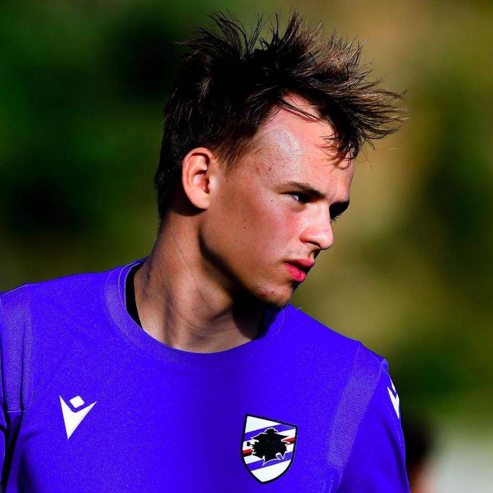 Mikkel Damsgaard di Sampdoria (instagram.com/mikkeldamsgaard00)