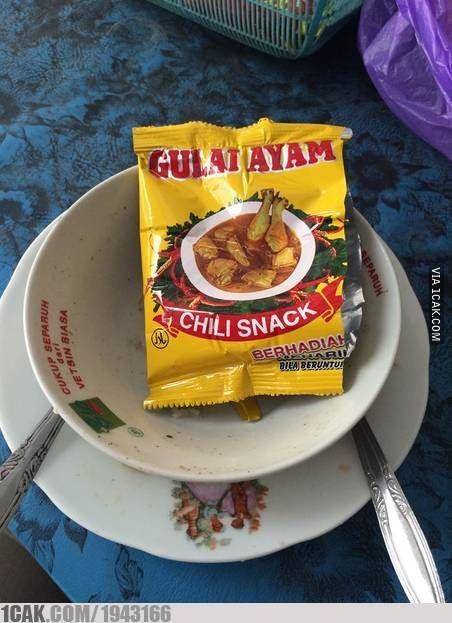 ingin terlihat makan mewah (1cak.com)
