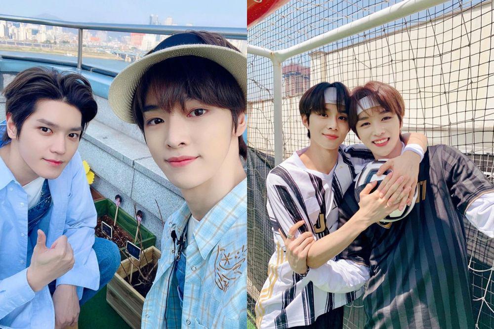 Adik Kesayangan, 12 Potret Keakraban Sungchan dengan Para Member NCT