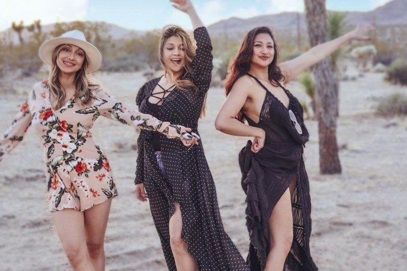 9 Kebersamaan Sarah, Rahma, dan Tia Azhari, Kompak di Negeri Orang!