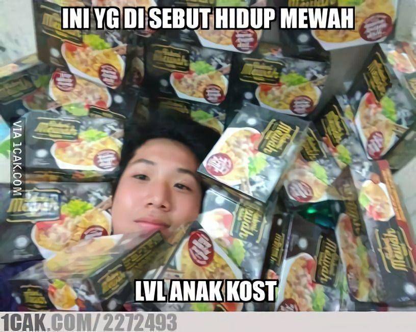 ingin terlihat makan mewah (1cak.com)
