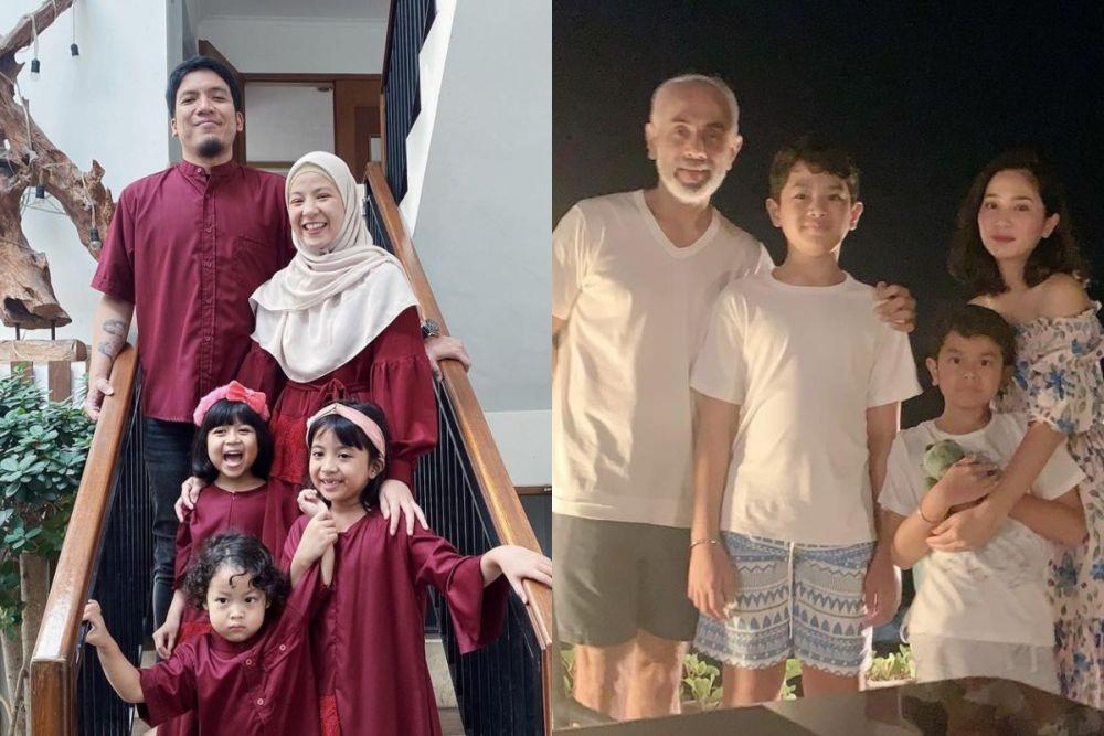 Beda 16 Tahun, 10 Adu Manis Pernikahan Bunga Zainal dan Natasha Rizky