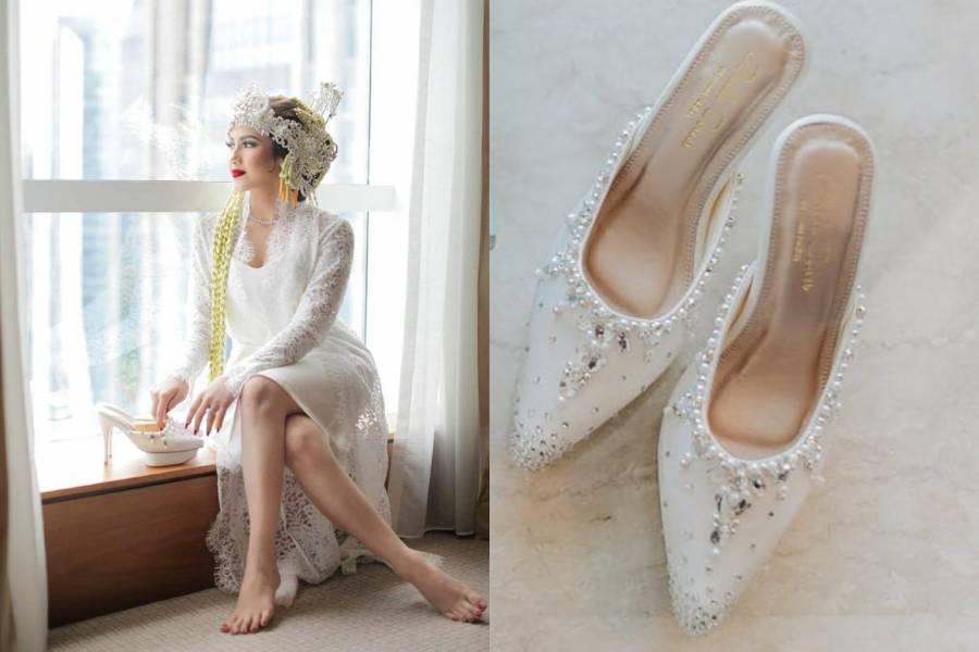Wedding mules Syahra Larez (@mindfolkswedding via instagram.com/brideseries)