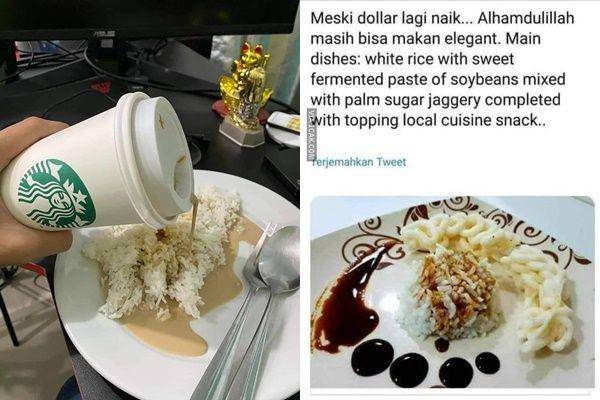 ingin terlihat makan mewah (instagram.com/_manusia.meme_ | 1cak.com)