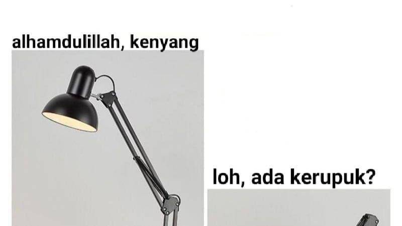 meme lampu belajar (twitter.com/bertanyarl)