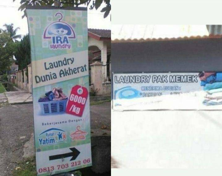 spanduk laundry kocak (1cak.com/joshuawaruwu | 1cak.com/wisnu_r)