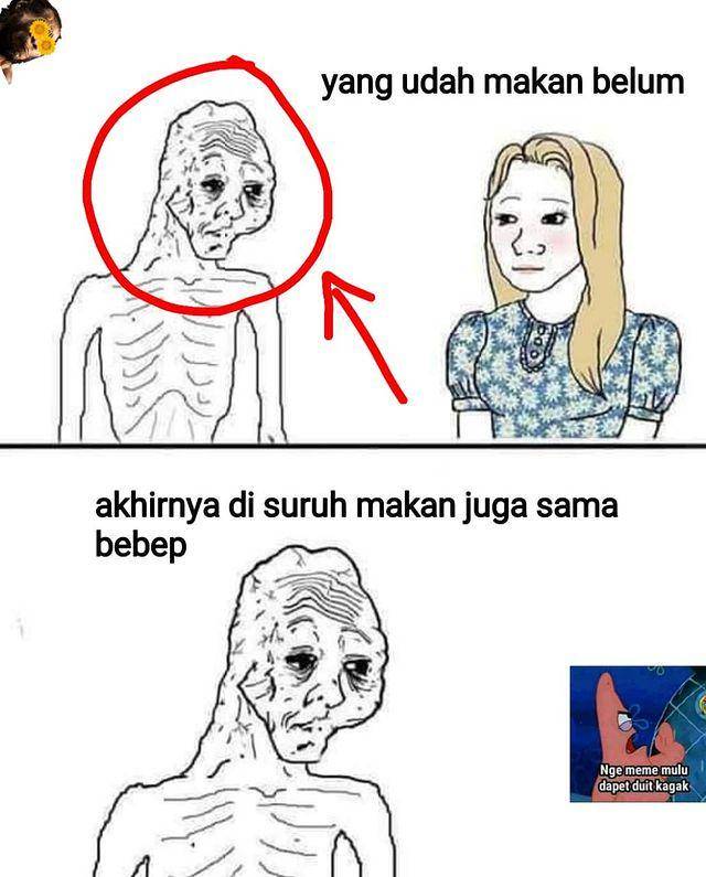 meme anak nolep (instagram.com/meganthropuserectus.real)
