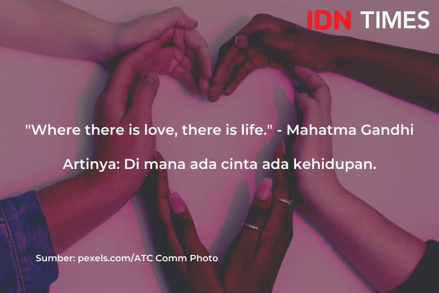 Quotes Bahasa Inggris tentang cinta (IDN Times/M. Tarmizi Murdianto)