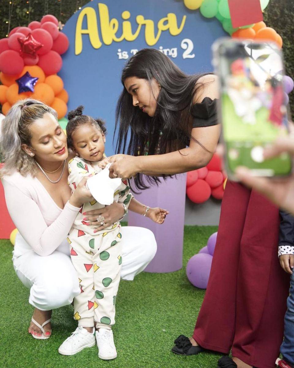 Perayaan ulang tahun Akira di rumah. (instagram.com/kimmyjayanti)