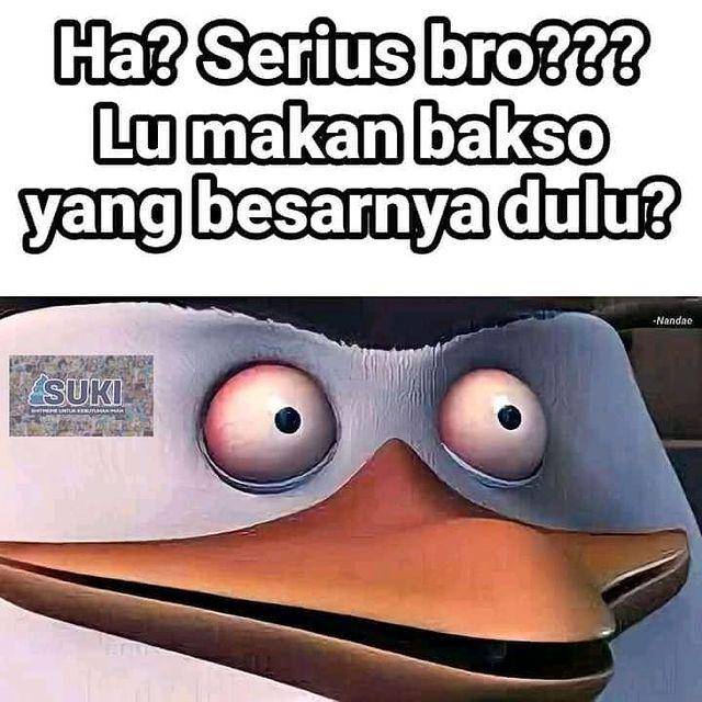meme serius lu? (instagram.com/majelis_humor_indonesia)